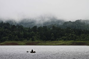 Boating in Umiam Lake, Shillong