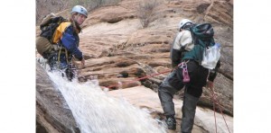 Waterfall Rappelling at Elephant Caves
