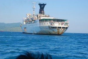 MV Harshvardhana in midst of a journey