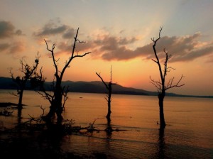 Sunset at Chidiya Tapu