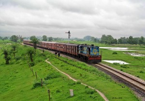 A view of the Konkan Railway