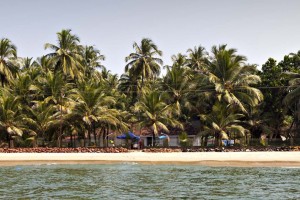 The beach town of Tarkarli