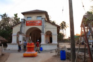 The temple within the Sindhudurg Fort