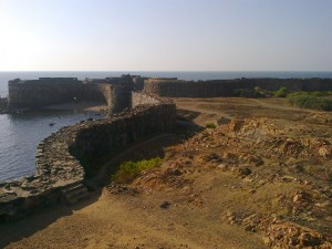 Inside the Sindhudurg fort