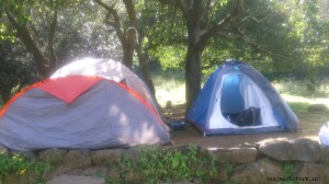 Nature camping at Rajmachi Fort