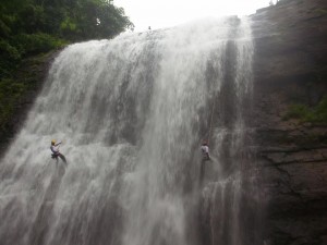 Waterfall Rappelling at Sukeli